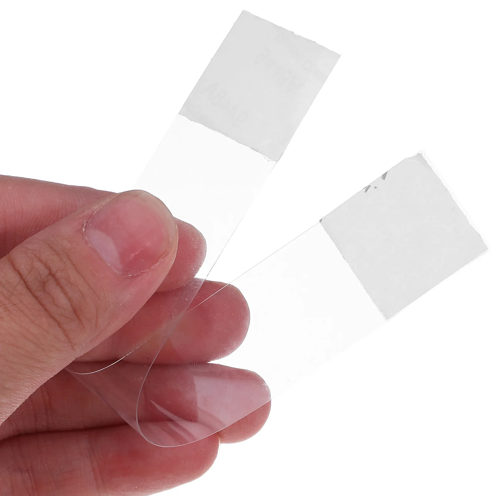 

300 шт., прозрачные пластиковые ценники, клейкие полоски, самоклеящиеся держатели знаков для розничной торговли, ценник, прозрачная липкая лента