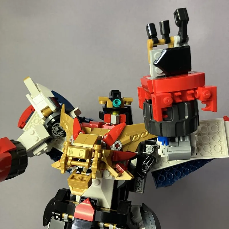 900 Stück MOC- 215241   Moc Bausteine Berühmte Film Modell Krieger Mecha Technologie Modulare Blöcke Urlaub Geschenke Spielzeug Für Kinder