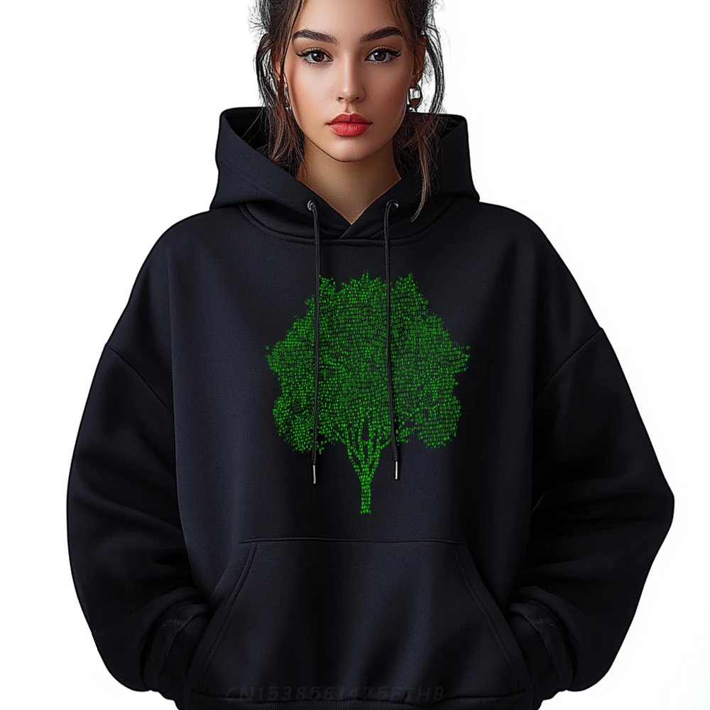 

Original Binary Tree Computer Programmer Graphic Wholesale Hoodies 100 Pcs Luxury Sweater Printed