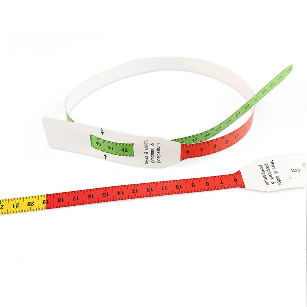 3pcs Head Circumference Tape Measure for Pediatrics, Baby, Babies - Plastic, Reusable, Non-Stretchable with End Insert