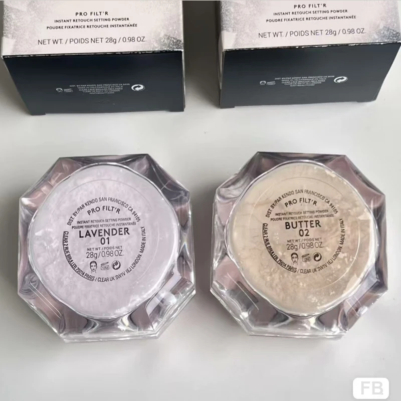 28 جرام بودرة سائبة مقاومة للماء غير لامعة FB إعداد مسحوق إنهاء ماكياج السيطرة على النفط ماكياج المهنية مستحضرات التجميل للنساء #4