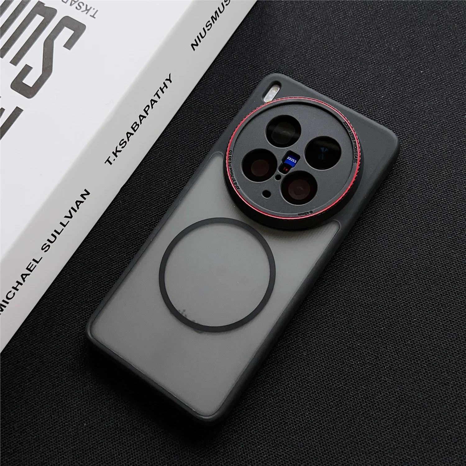 

Case For VIVO X300 Ultra X300 Pro Luxury Matte Magnet Magnetic Acrylic Back Cover For Magsafe Wireless Charging Bumper Funda