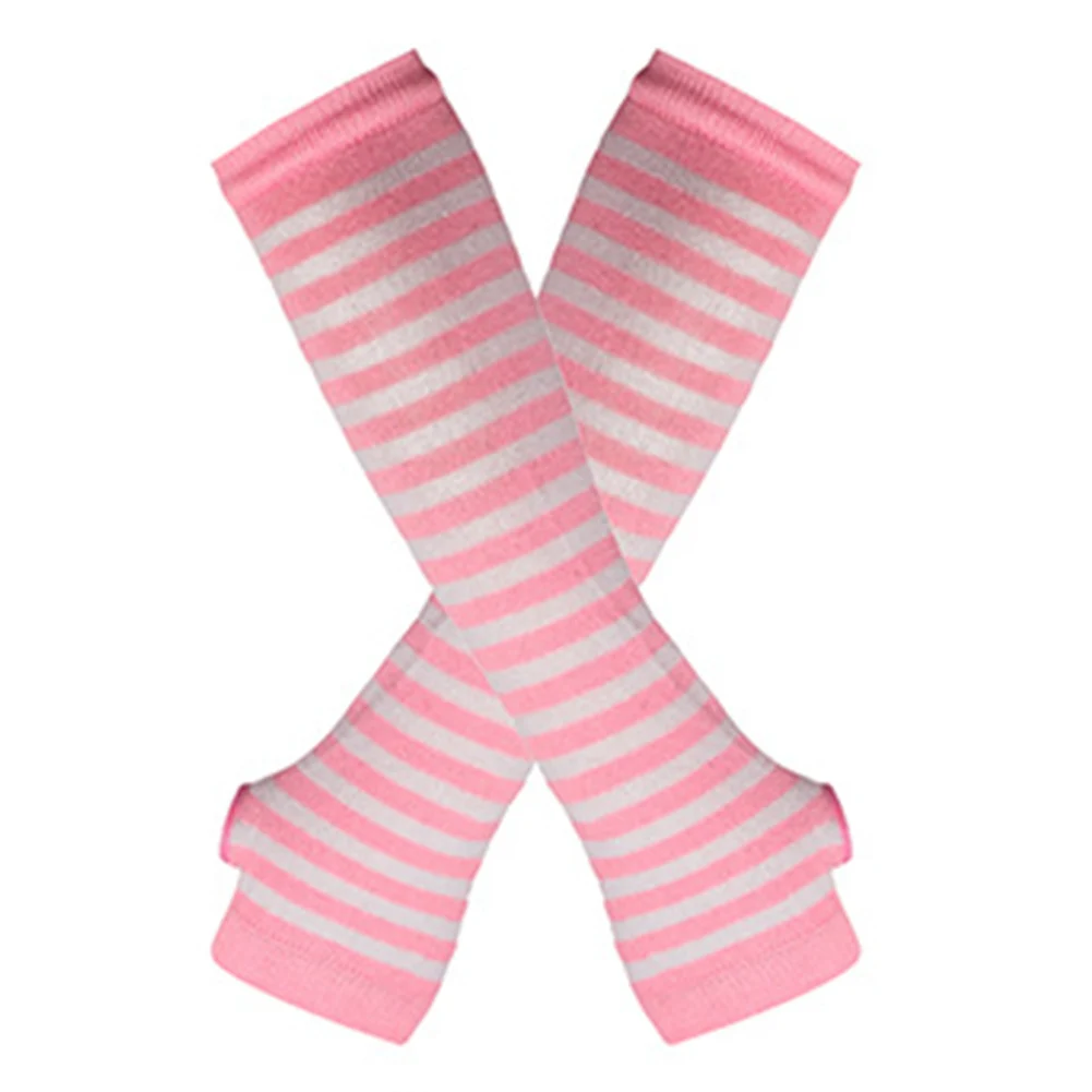 Comfortable Stylish Fashion Women Gloves Cotton Elbow Elbow Mittens Fingerless Gloves Y2k Street Japanese Element