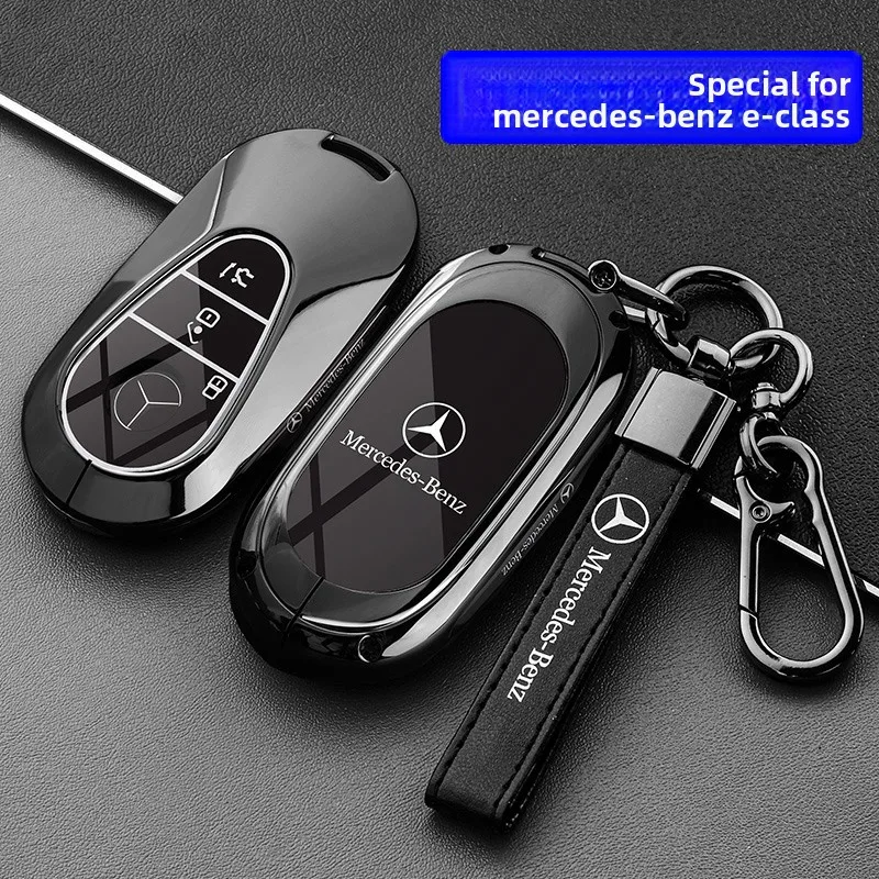 Защитный чехол для автомобильного ключа из сплава для Mercedes Benz EQ AMG EQA 350 EQB EQC 400 EQE 350 EQS H243 X254 N293 V295 V295 W447 Защитный чехол для автомобильного ключа из сплава для Mercedes Benz EQ AMG EQA 350 EQB EQC 400 EQE 350 EQS H243 X254 N293 V295 V295 W447
