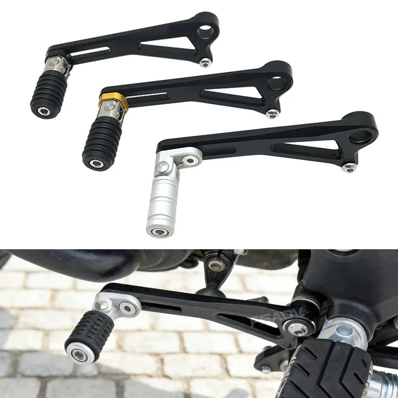 

Motorcycle Aluminum Adjustable Folding Gear Shifter Shift Pedal Lever For PAN AMERICA 1250 1250S PAN AMERICA1250 2020-2023 2022