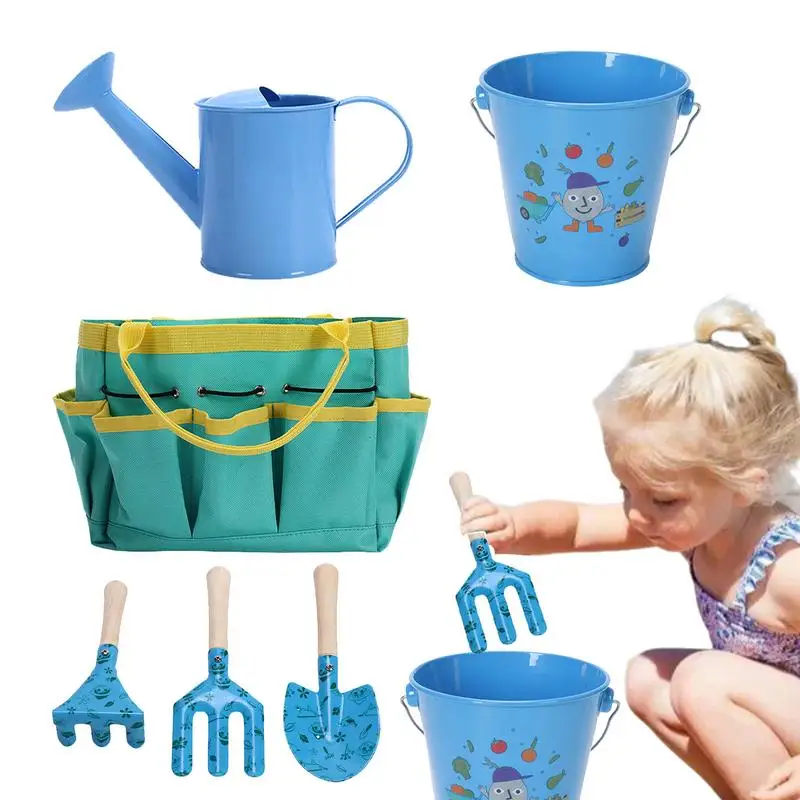 Toddler Gardening Set Garden Toys Set for Children Educational STEM Learning Pretend Toys Outdoor Indoor for Kids 3 Boys Girls