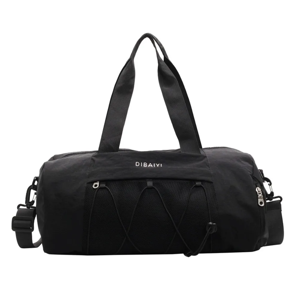Korean Style Travel Luggage Bag Large Capacity Waterproof Sports Fitness Handbag Dry and Wet Separated Carrying Gym Bag Yoga