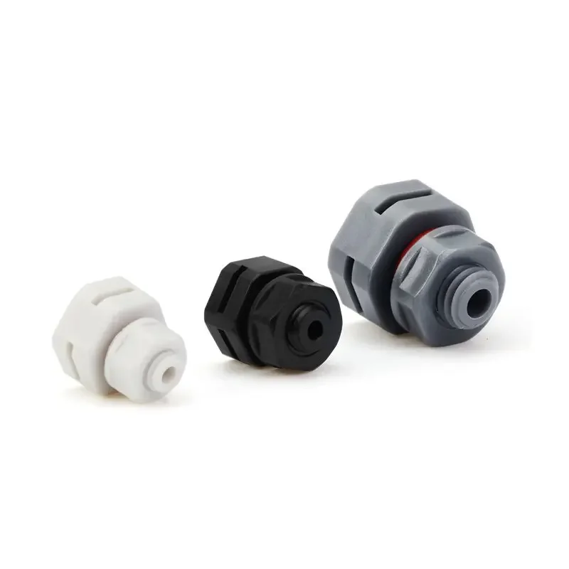 Nylon Screw Vent Plug Plastic Breathable Waterproof Valve Automatic Air Locking Plug Screw-in Valve Outdoor Light M6 M8 M10 M12