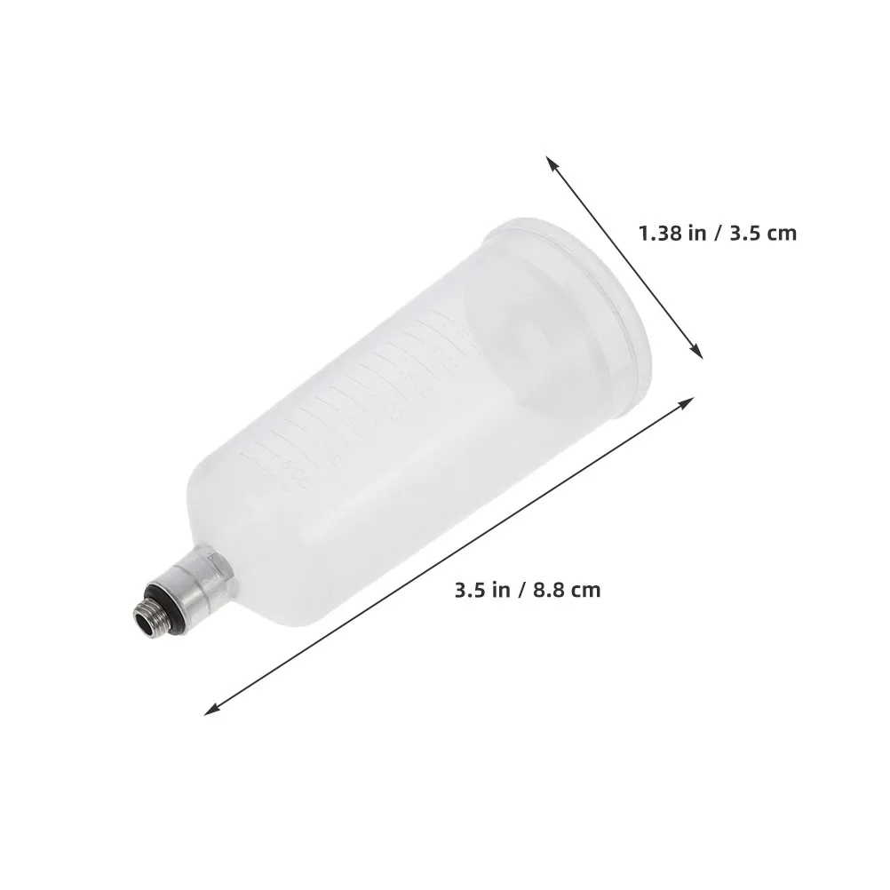 4Pcs Detachable Split-Type Airbrush Replacement Cups Portable Lightweight High Precision Nozzle for Detailed Painting Airbrush