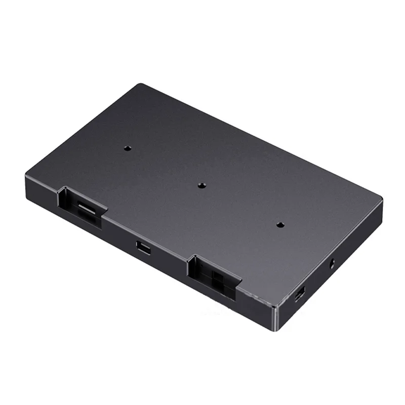 -ABDH 7 Inch IPS Display USB Chassis Secondary Screen RGB Atmosphere Screen 800X480 With Sound Pickup Function Black Durable