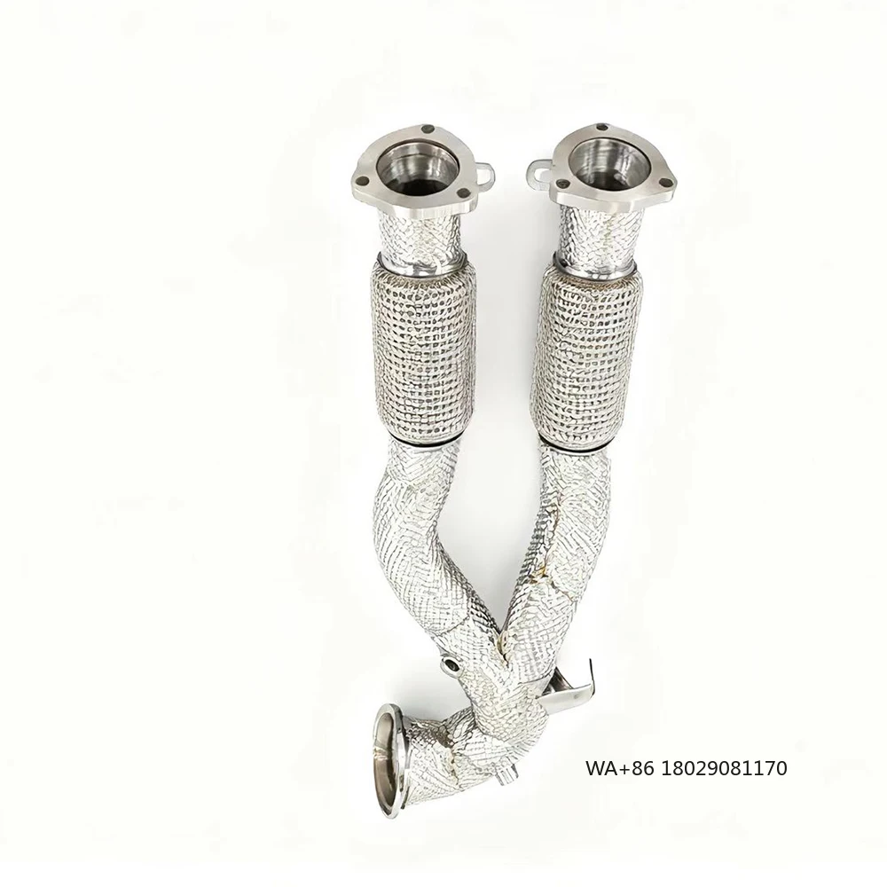 

Exhaust Pipe High Quality Stainless Steel Exhaust Downpipe for RS3 TTRS 2.5T Factory Direct Sale