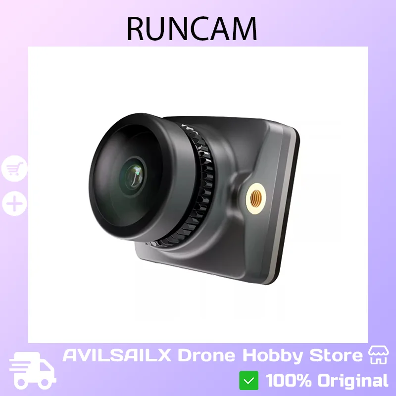 

RunCam Phoenix 2 SPV5 FPV Camera – 1200TVL, High-Sensitivity Backlit Sensor, Excellent Night Vision