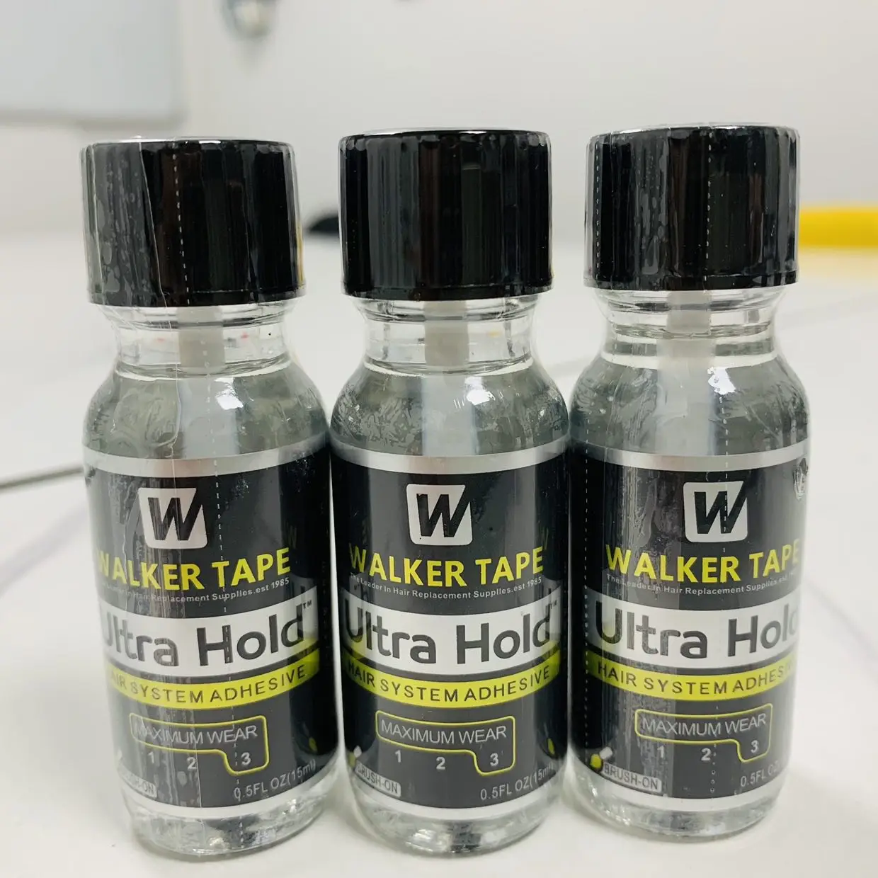 Vades Ultra Hold Hair Adhesive Glue Brush-on Lace Wig Glue For Lace Wig/Closure/Toupee Soft-bond Silicone Adhesive Glue