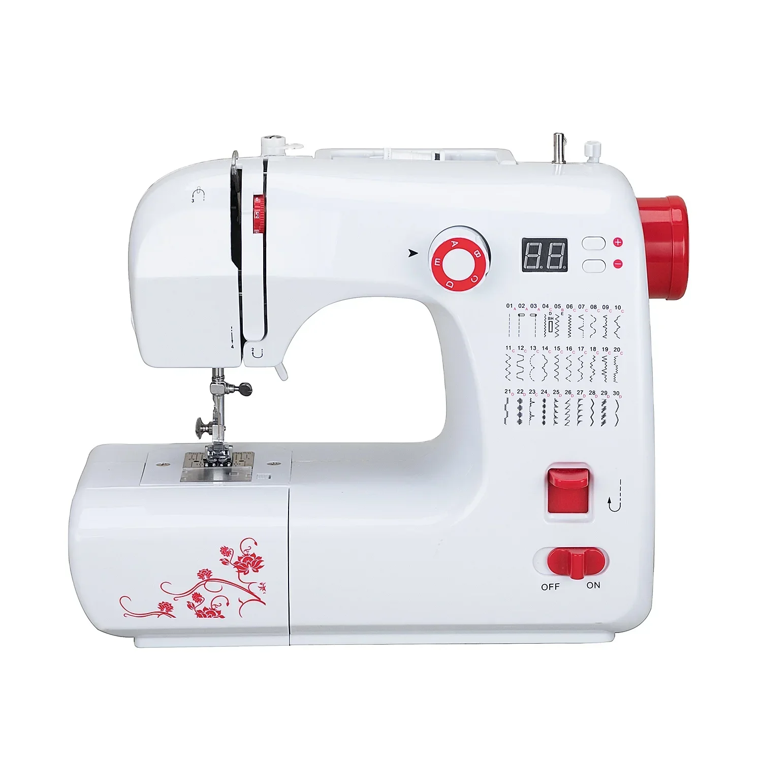 FHSM-702 buttonhole price machine sewing multifunction sewing machine type household with LED display