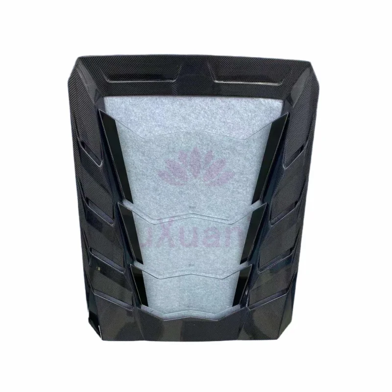 

Used for Lamborghini LP580 LP610-4 Huracan P Style Dry Carbon Fiber Engine Rear Cover Body Kit