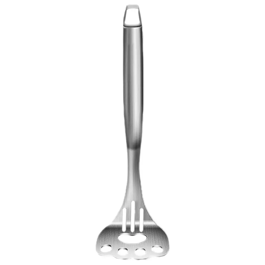 

Stainless Steel Potato Masher Heavy Duty Metal Masher Household Kitchen Utensil Manual Vegetable Crusher Potato Ricer Reusable