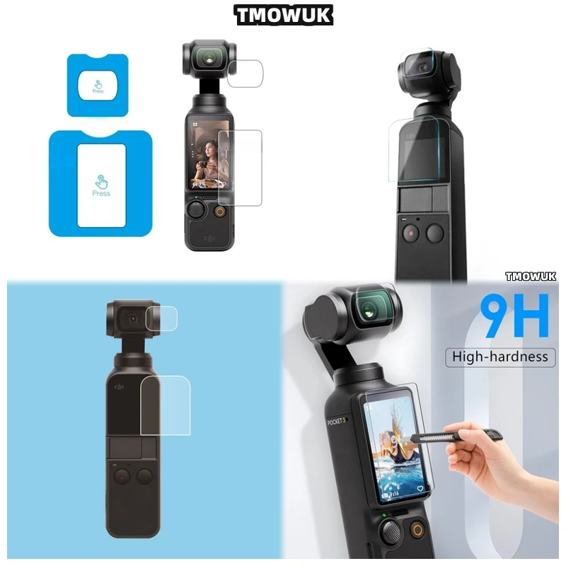 

For DJI Pocket 1 2 Osmo Pocket 3, Long-Lasting Screen Guard For Action 2 4 Pro.
