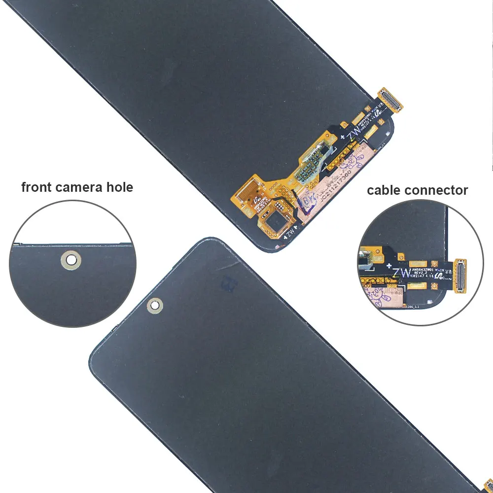 Wyświetlacz AMOLED LCD do Redmi Note 11 4G, ekran dotykowy, digitizer, moduł do telefonu Redmi Note 11 4G, numery części 2201117TY 2201117TG LCD — zdjęcie produktu 6