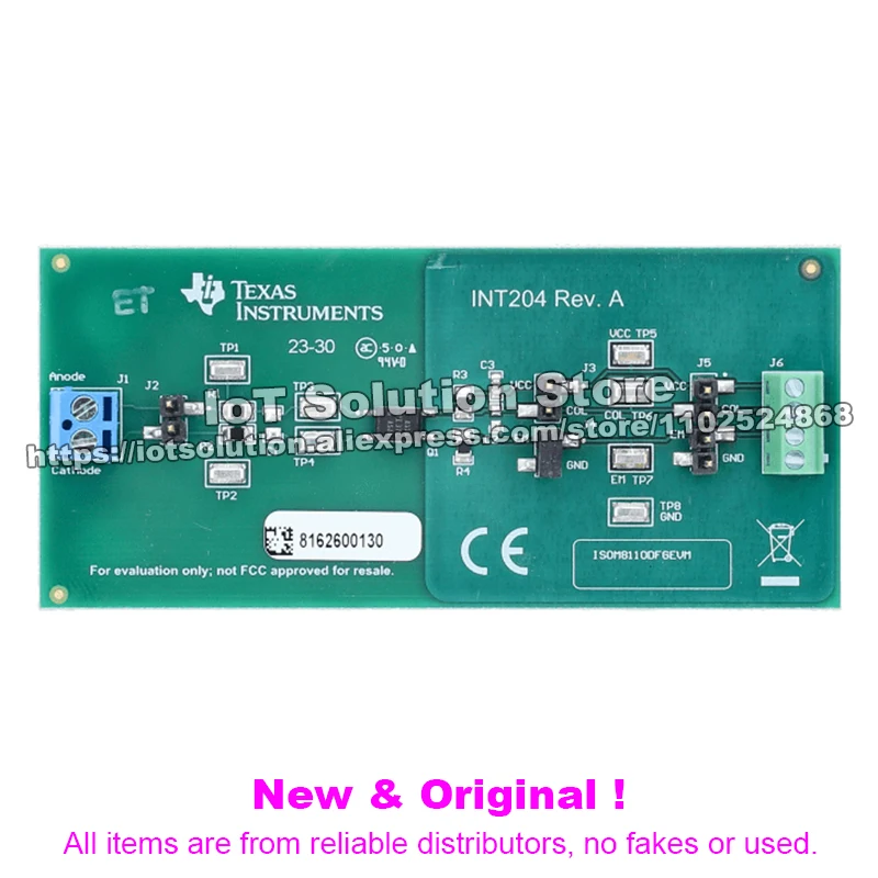 ISOM8110DFGEVM ISOM8110 evaluation module for single-channel opto-emulator with analog transistor output