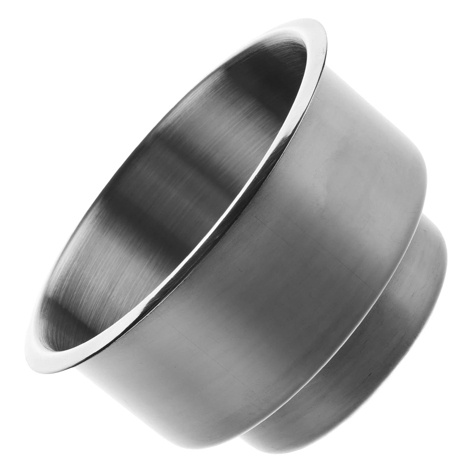 

Double Layer Cup Holder Insert Stainless Steel For Rv Boat Car Desk Sofa Bed Table Chair Anti-Spill Drink Holder