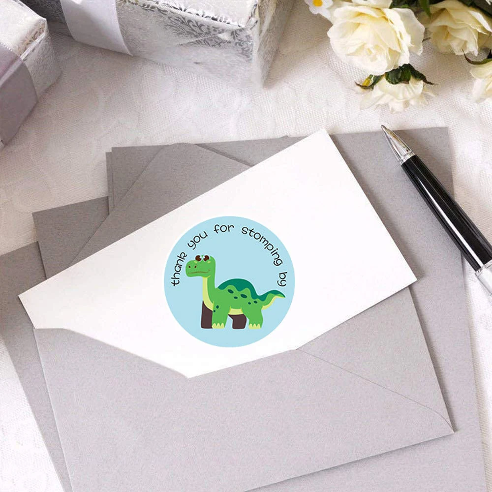 500 قطعة جديد لطيف الحيوان ديناصور ملصقات للأطفال 1 بوصة الصبي لعبة لعبة ملصقات عيد ميلاد الفصول الدراسية حفلة مكافأة الديكور