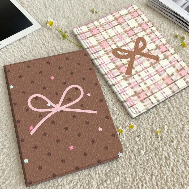 

Cartoon Bow Star Pattern Gift Tablet Case For Xiaomi Redmi Mini Pad SE K 2 4 5 6 7 8 2023 2025 11 8.8 11.2 10.1 Pro