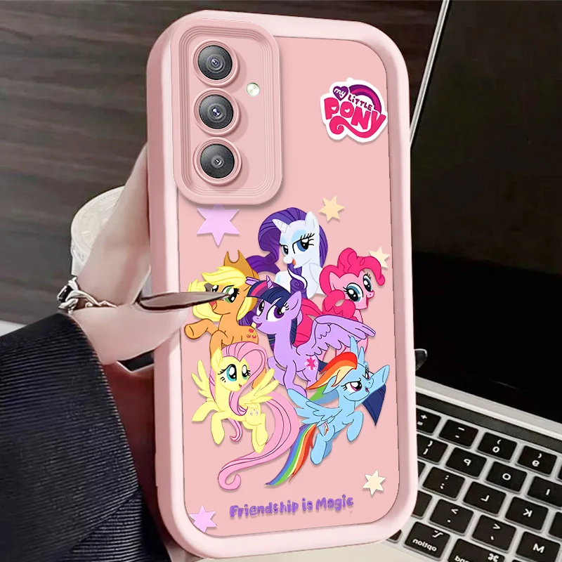 My L-Littles P-Ponys Case For Samsung Galaxy A73 A57 A56 A55A A54 A53 A52 A52S A51 A50 A37 A36 A34 A32 A31 A30 A24 A14 A13 Cover