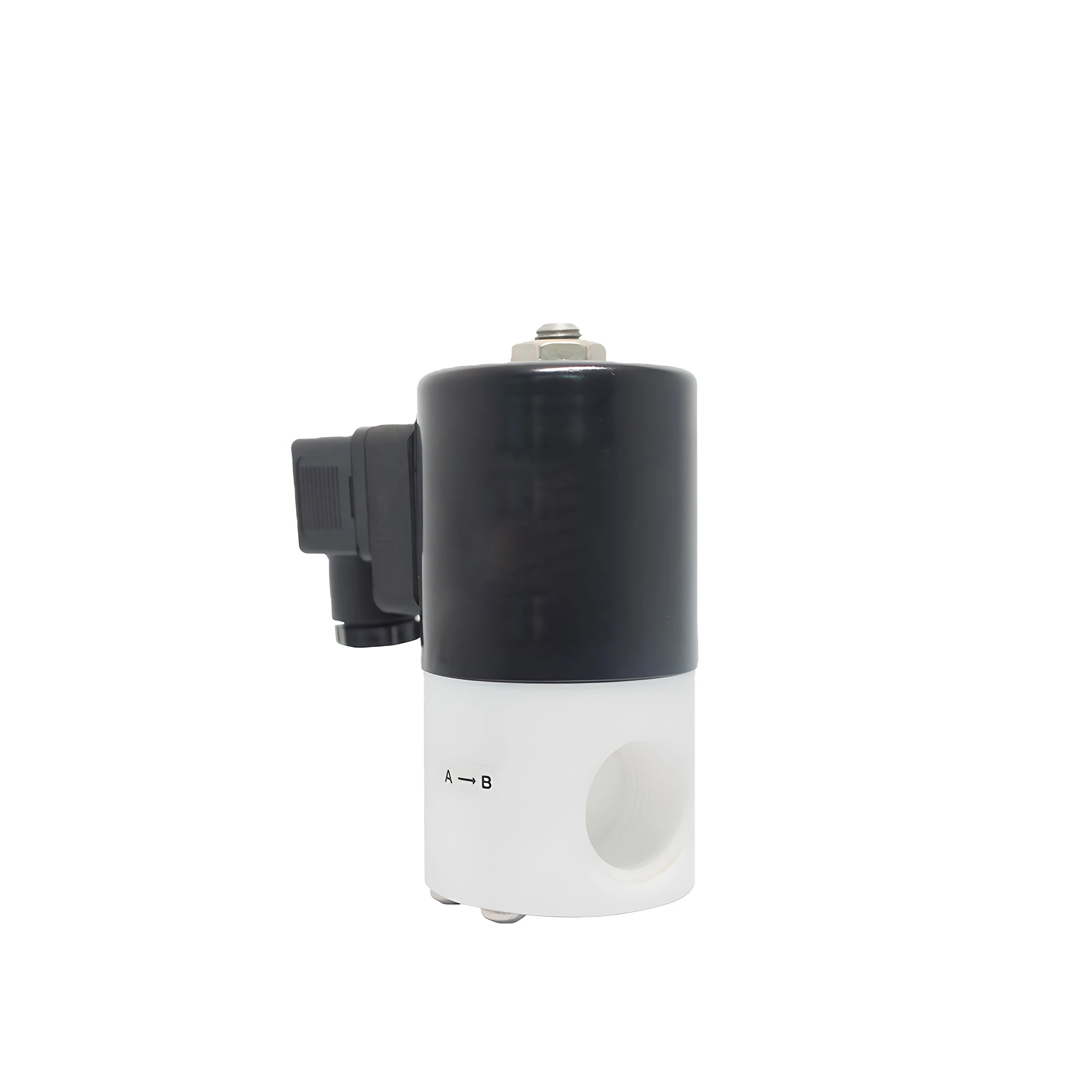 Direct Acting Anti-corrosion PTFE  Corrosion Resistant Solenoid Valve for Chemicals