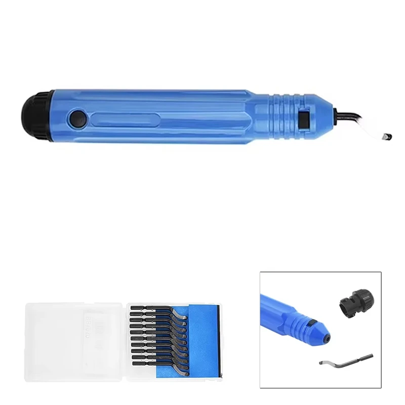 Trimming Knife Scraper 3D Print Tool Deburring Cutter Burr Remover For Wood Plastic Aluminum Copper Steel Router Bit Blades Set
