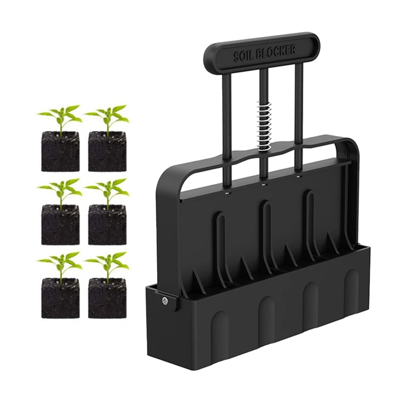 Y51A-Soil Blocker Handheld, Soil Blocker For Seed Starting,Manual Soil Block Maker Handheld Seedling Machine,Soil Block Model