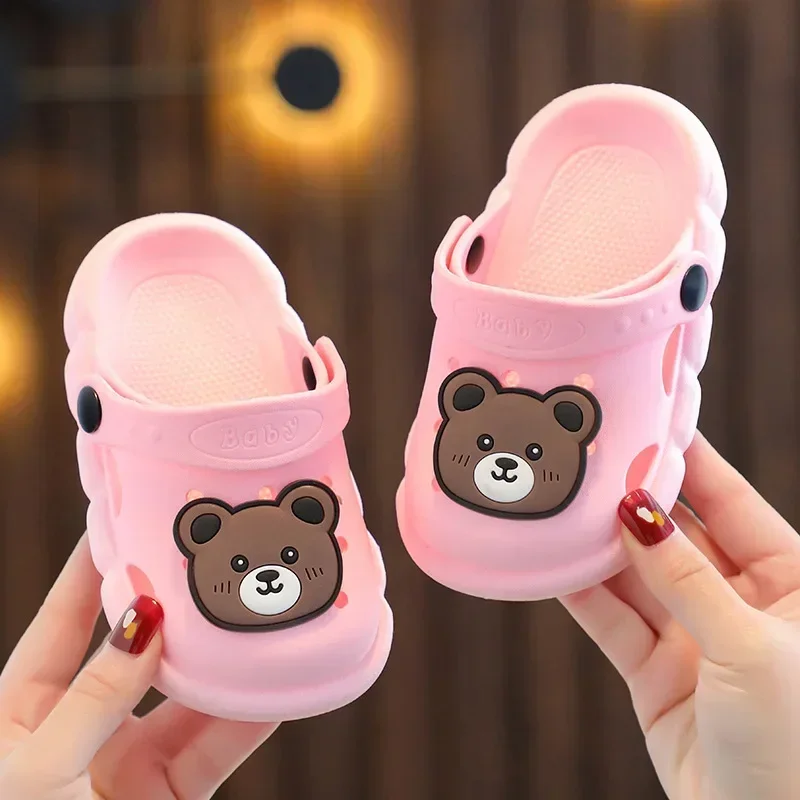 Summer slippers boys shoes non-slip home baby children  kids shoes for girl slppers