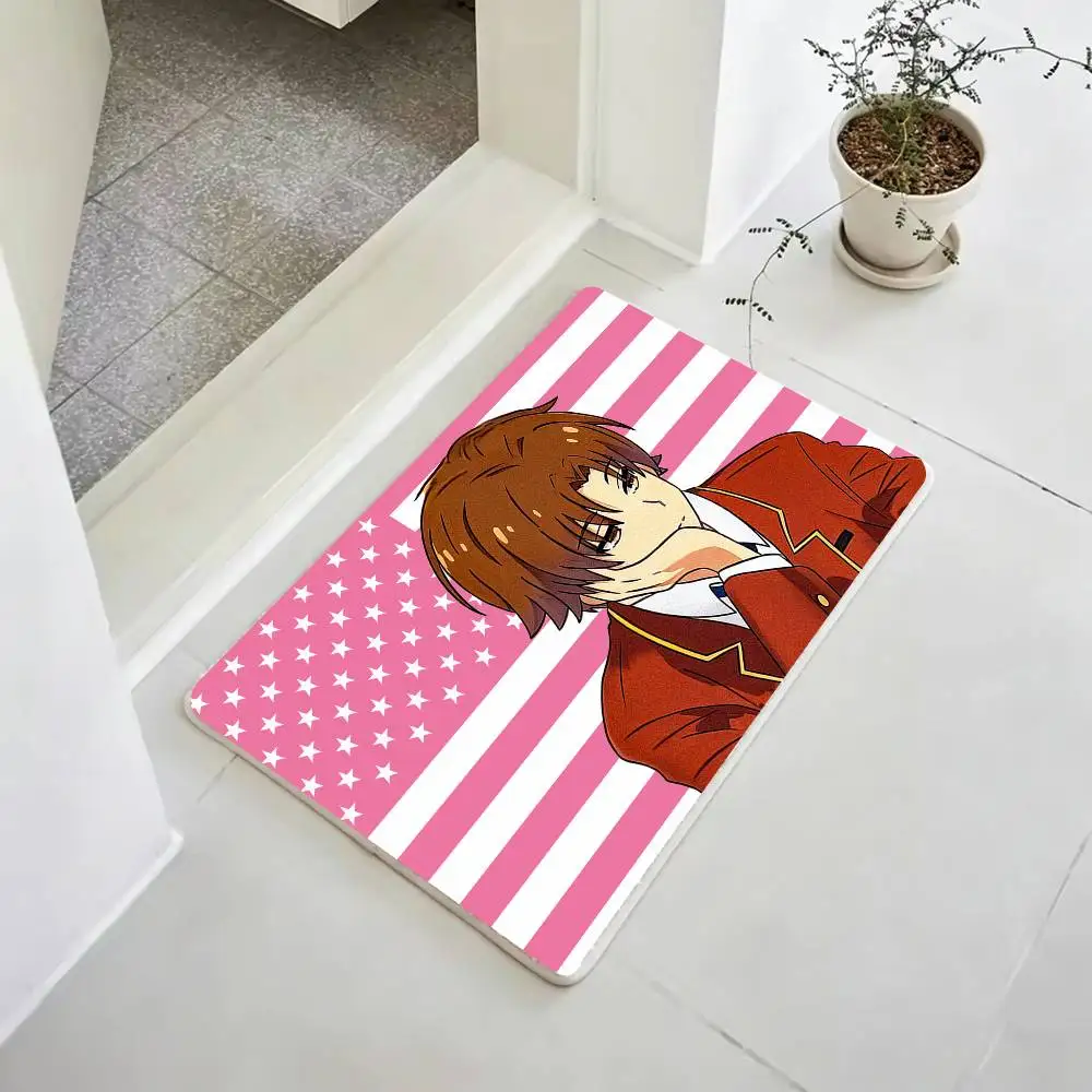 Anime C-Classroom of the Elite Floor Mat Rugs Soft Bedroom Floor Anti-skid Household Carpets