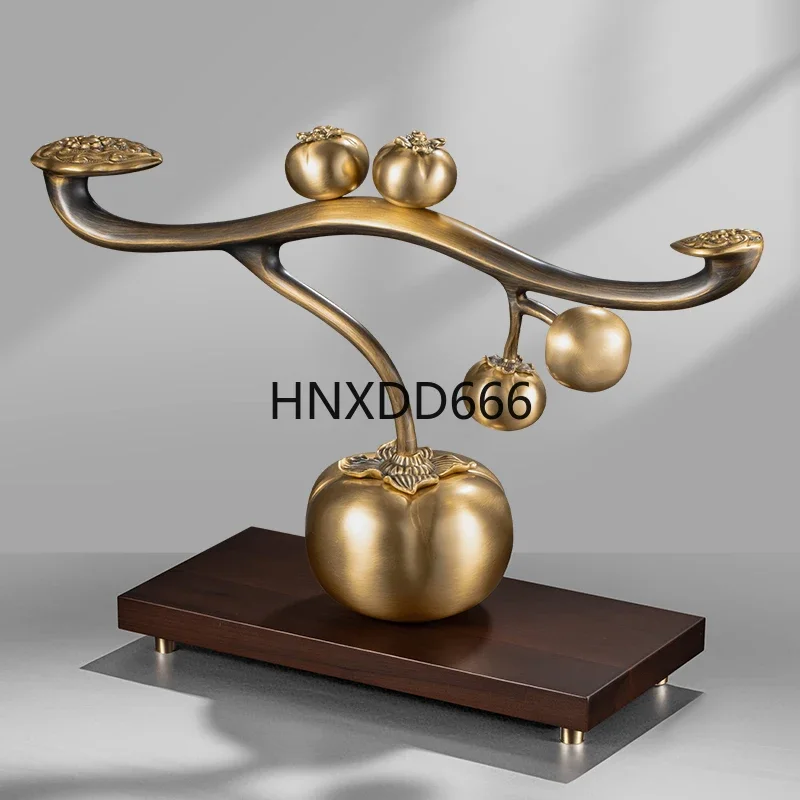 Brass everything goes well, home furnishing, living room TV cabinet, entrance decoration