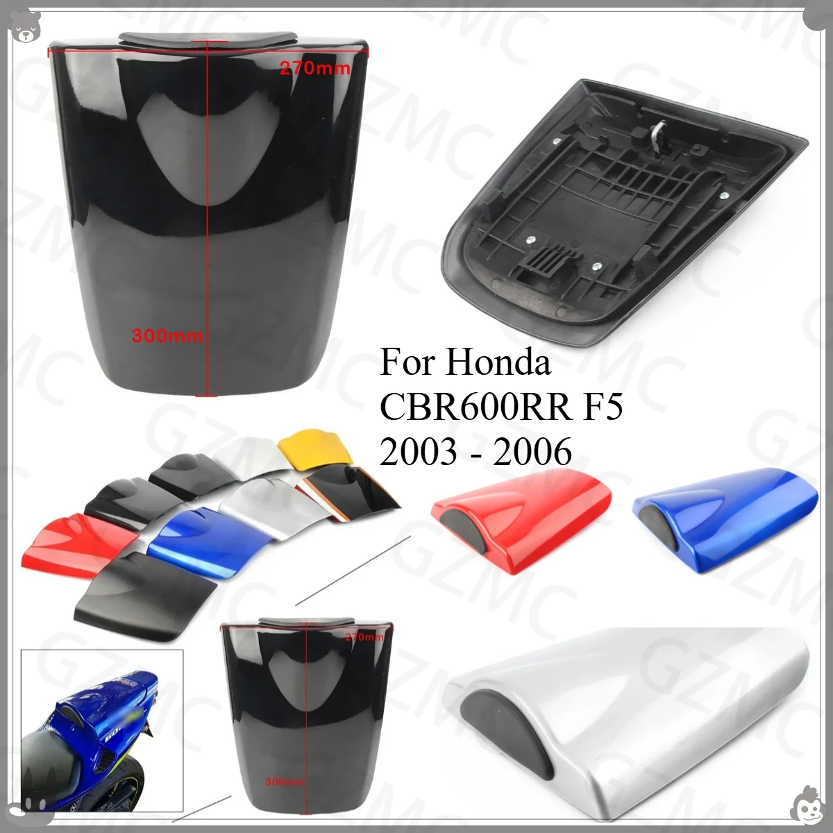 Motorcycle Rear Seat Tail Cover For Honda CBR600RR F5 2003 - 2006 Seat Rear Cover Rear Passenger Cover CBR 600RR 2004 2005