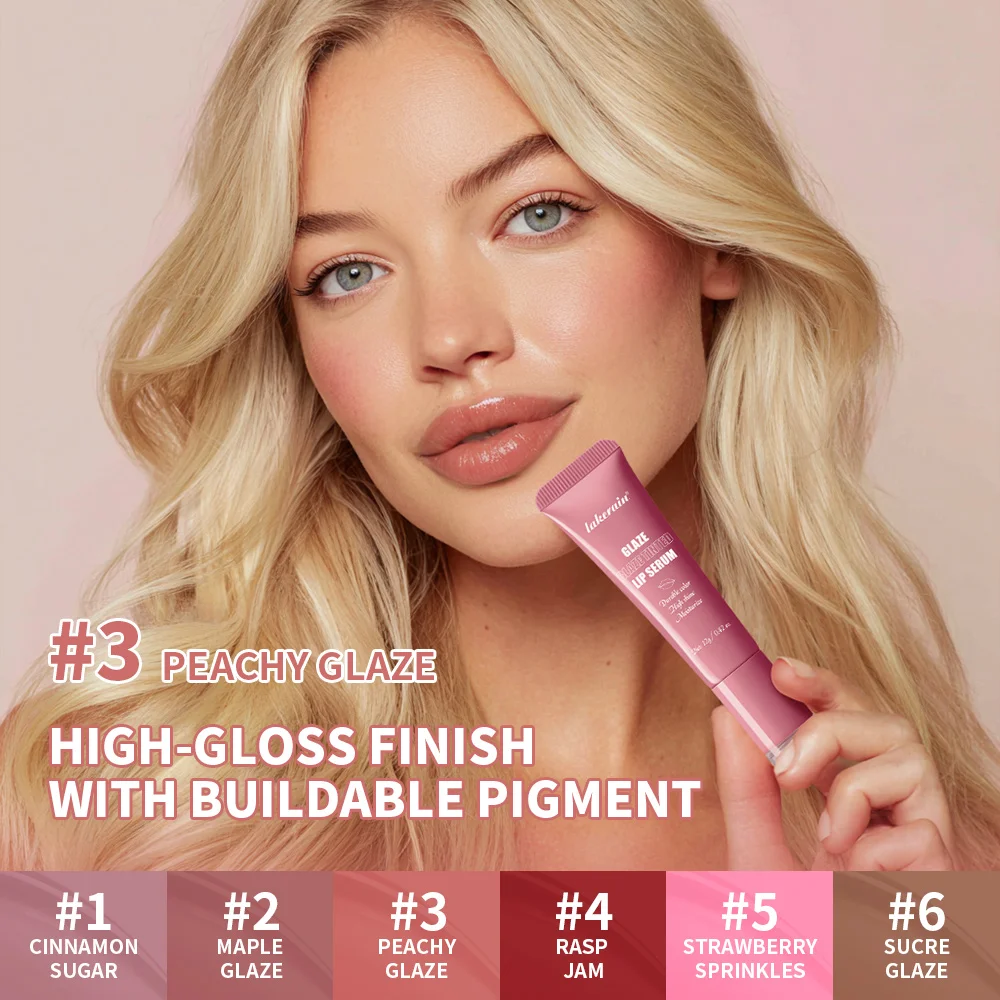 딥 모이스처라이징 글레이즈 블레이즈 틴티드 립 세럼 롱래스팅 하이드레이션 하이 샤인 립 글로스 립 플럼퍼 스킨 케어 화장품