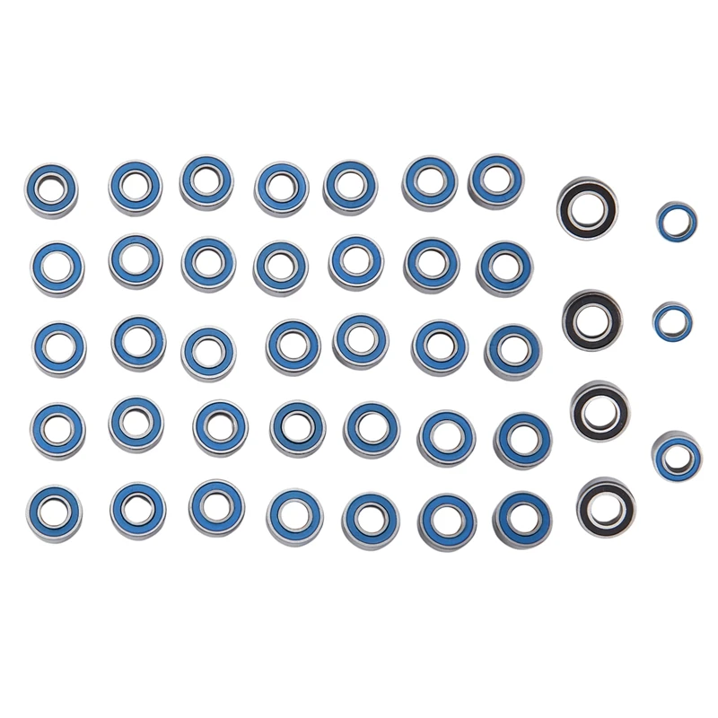 

42Pcs Sealed Bearing Kit For Tamiya High-Lift High Lift Replacement RC Car Upgrade Parts