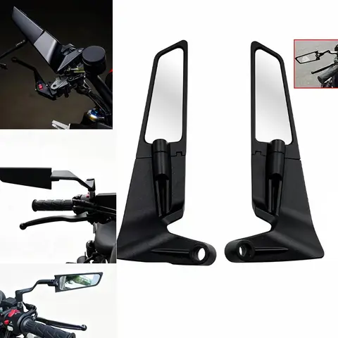 For Honda CB650F CB650R CB750 CB1000R CB1100 CB1300 CB150R Motorcycle Mirror Wind Wing side Rearview Reversing mirror