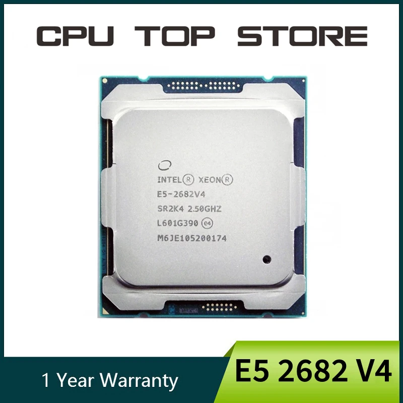 Intel Xeon E5 2682 V4 2682V4 2.5GHz 16-Core LGA 2011-3 CPU Processor