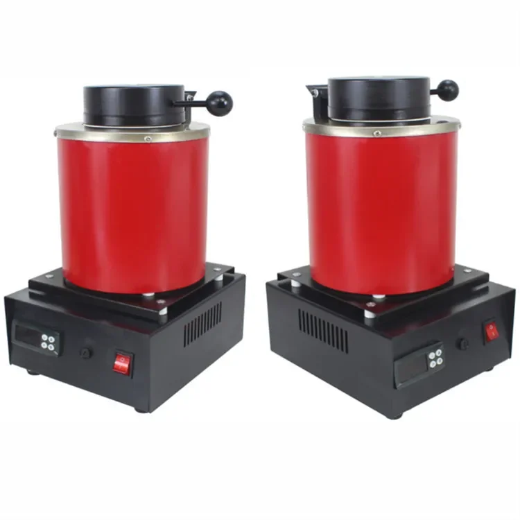 crucible high temperature melting gold silver copper aluminum metal intermediate frequency