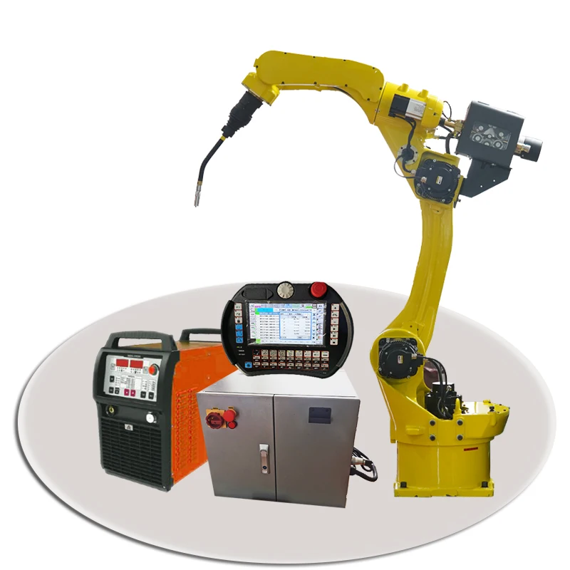 روبوت صناعي 6 محاور لحام روبوت الذراع تصنيع روبوتات لحام القوس الصناعي، CNC وأتمتة المصنع