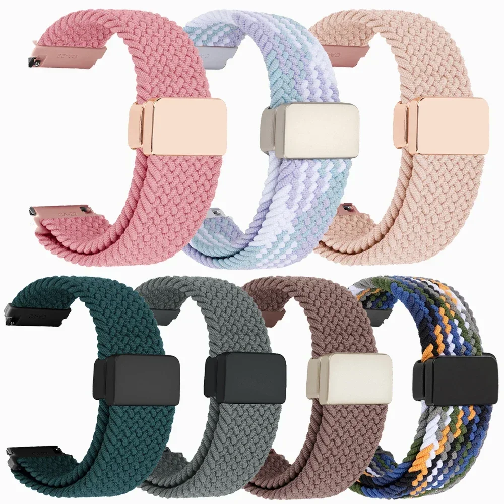 Für Amazfit Bip Max Bip6 5 UNITY Bip3 U S Pro 20mm 22mm Nylon-Fallschirm-Uhrenarmband für Amazfit Balance 2/Cheetah 2 Sportarmband – Detail 14