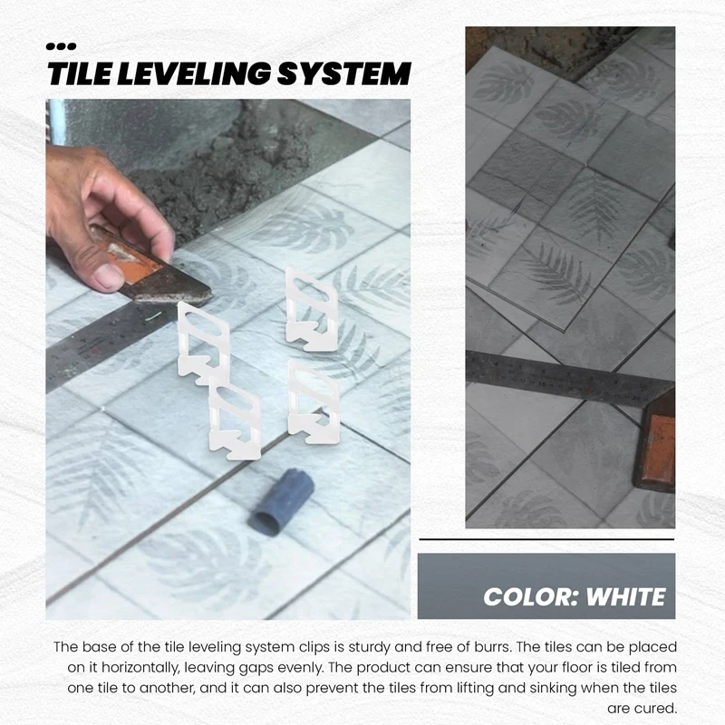 LICE-400 шт., зажимы для системы выравнивания плитки, 1,5 мм, проставки для выравнивания плитки «сделай сам», система выравнивания плитки для профессиональной керамической плитки