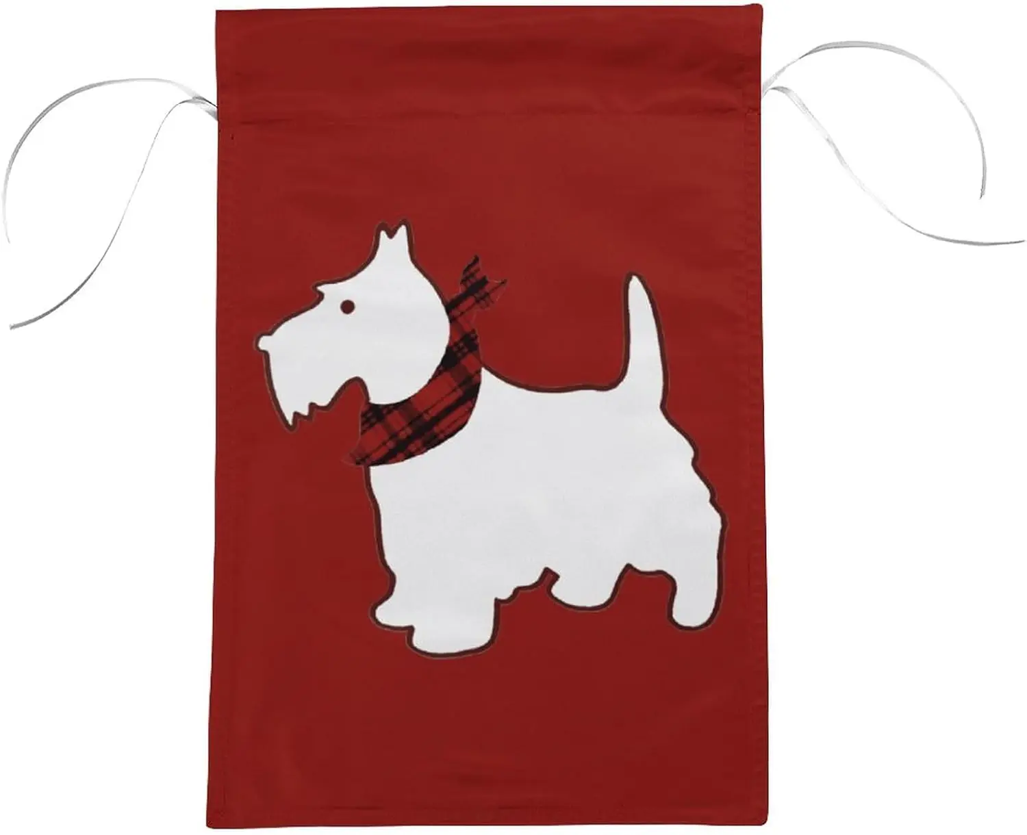 Scottie Dog Small Garden Flag 12x18 Double Sided Welcome Flag House Flag Decor for Outside Welcome Autumn Yard