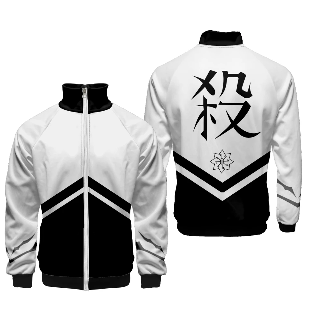

Coats Anime Shinazugawa Sanemi Style 3D Printing Hoodie Men Women Cosplay Costume Men Jacket Sweatshirts