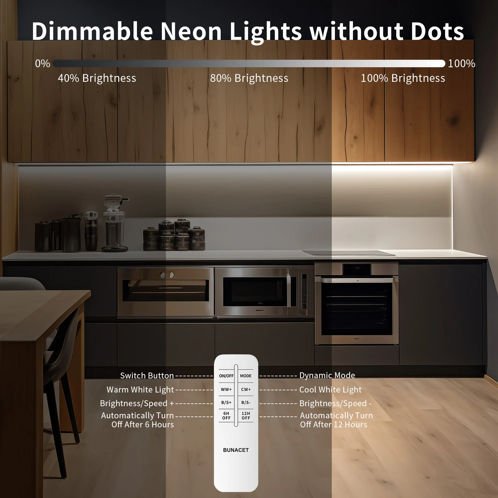 Neon LED Strip 8m 16m 24V 120leds/m LED Strip Dimmable 3000K 6500K Waterproof Flexible Silicone LED Strip For Outdoor Lights