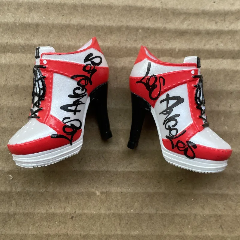 Regenbogen Puppe Schuhe Große Schwester High Heels Sandalen Stiefel Socken Puppe Dekore Mädchen Sammlung Spielzeug DIY Spielen Puppe Zubehör Schuhe – Detail 4