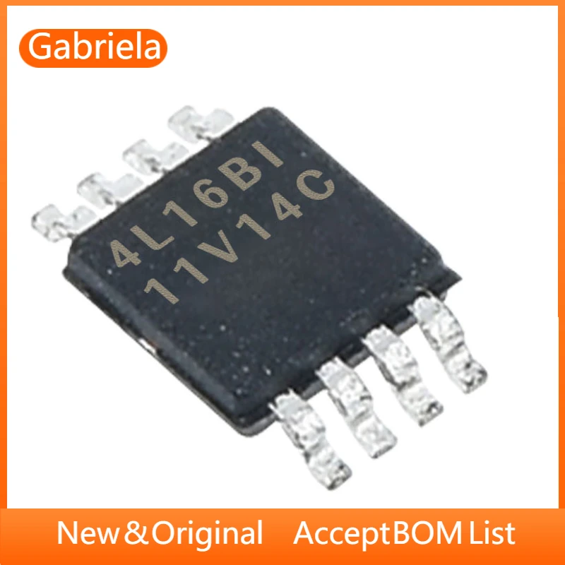 

10Pcs/Lot 24LC16BT-I/MS MSOP8 8K I2C™ Serial EEPROM