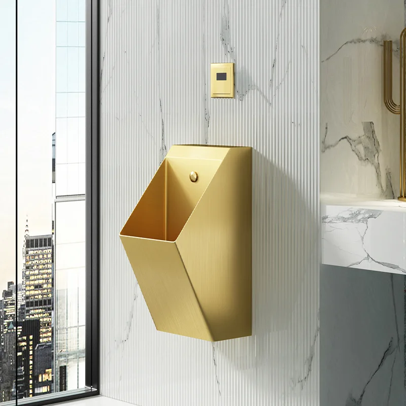 Induction Urinal Modern High Quality Stainless Steel for Home for Living Room Sturdy Construction