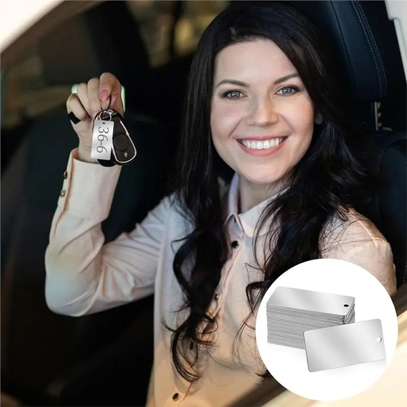 ABBP-لهدية DIY لفراغات نقش المعادن - 304 قطعة من الفولاذ المقاوم للصدأ، مثالية لعلامات الكلاب والمزيد #2