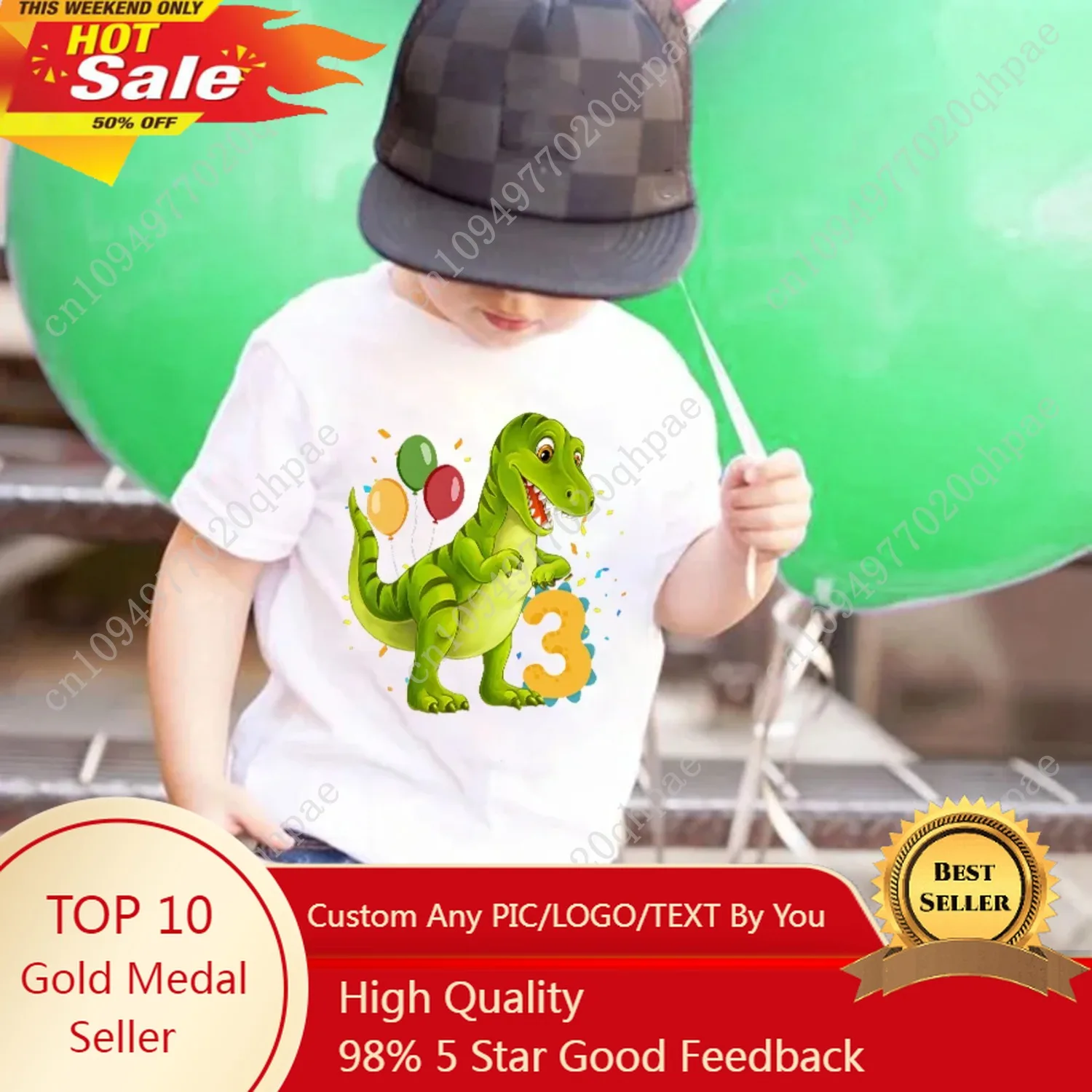 تي ريكس ديناصور عيد ميلاد تي شيرت أي عمر قميص أبيض دينو تريكس ملابس علوية للحفلات لطيف دينو بوي بنات عيد ميلاد قمصان الزي